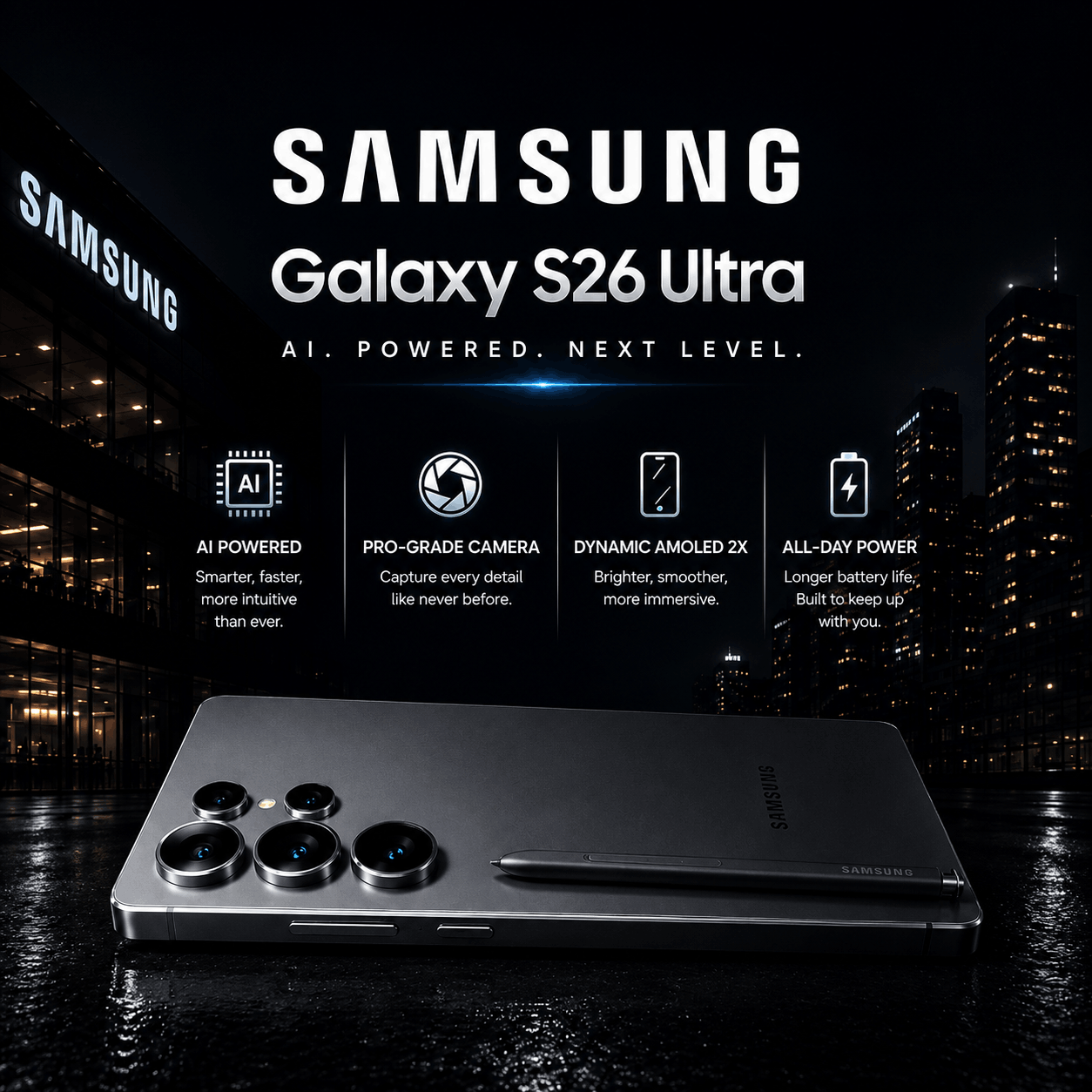 Samsung S26 Ultra Campaign